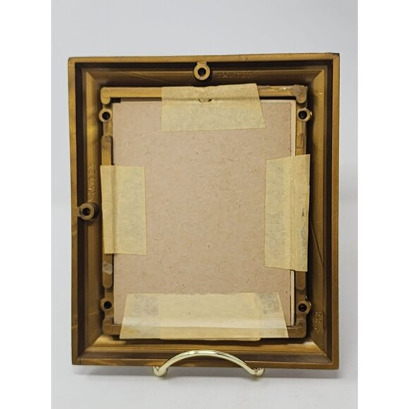 Vintage Hand Drawn/Painted Framed Picture Unknown‎ Artist Unsigned USA Navy - Picture 2 of 5